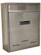 SGTT Cutie Poștală Pentru Exterior Din Inox Gri 31x26x9cm
