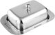 Zokura Metallic Gray Butter Dish
