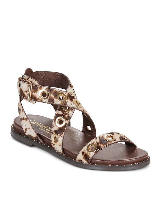 Carmela Women's Flat Sandals Brown