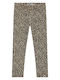 Kids Long Leggings Leopard