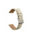 Leather White Strap (Apple Watch 38/40/41/42mm Realme Watch 5)