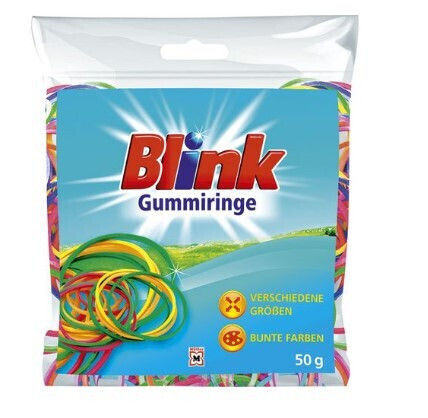 Premium Natürliche Gummibänder 50g Pack Büro Schule Zuhause