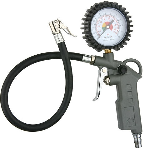 Pistol De Umflare Anvelope Strend Pro Airtool Tg-11 Manometru De Presiune