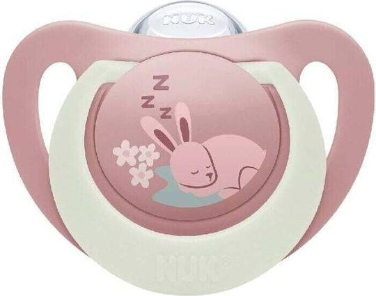 Nuk First Choice Silicone Night Pink Pacifier for 18-36 Months