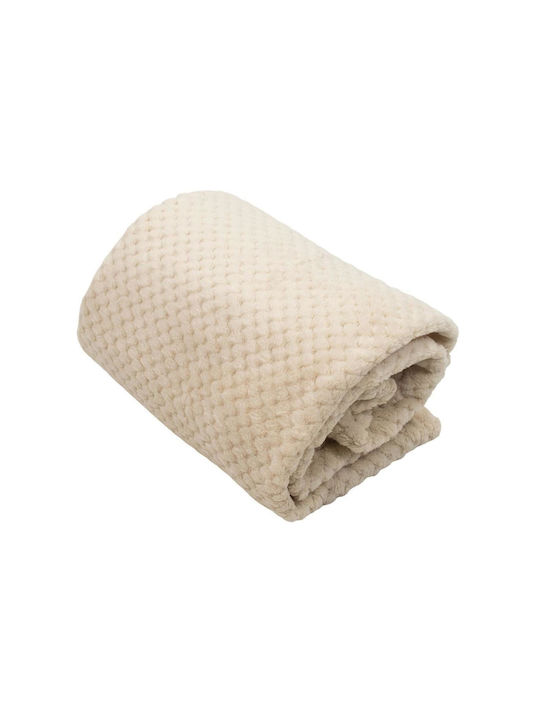 Kamtex Baby Κουβέρτα Αγκαλιάς & Λίκνου Fleece Μ...