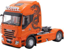 Iveco Stralis 500 Lkw Orange 2008 Modellauto 1:43 Hachette Iveco Stralis 500 Lkw Orange 2008 Modellauto 1:43 Hachette