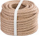 Twisted Jute Rope Garden Decor 5 Mm Thickness 20 M Length