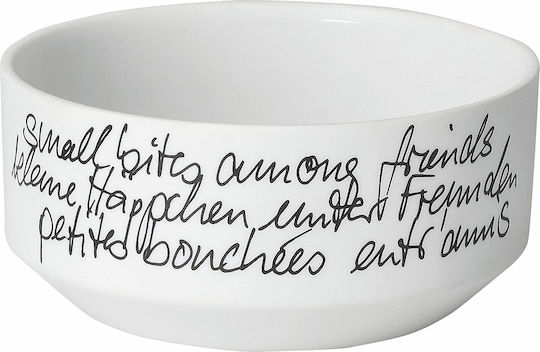 Raeder Baby Food Bowl Made of Porcelain White