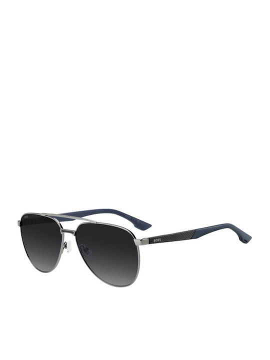 Boss Unisex Sonnenbrillen mit Silbernem Spiegel...
