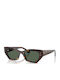 Ray Ban Zena Унисекс Слънчеви Очила с Кафява Пластмасова Рамка и Зелени Стъкла RB4430 135971