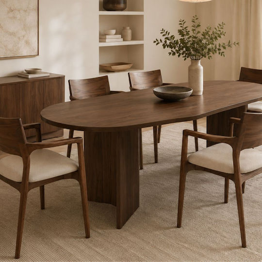 Oval Dining Room Table