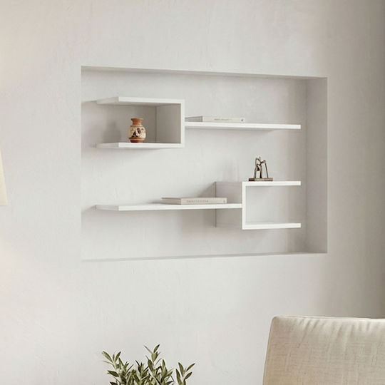 Ράφι Galler Λευκό 79x19.5x18εκ.