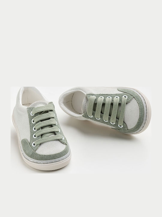 Ever Kid Taufschuhe für Jungen Leder Weiße Sneakers