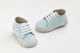 Ever Kid Βαπτιστικά Δερμάτινα Sneakers Αγκαλιάς Γαλάζια