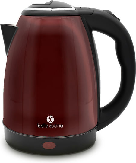 Bella Cucina Kettle 1.8lt 1800W Red