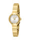 Roberto Cavalli Women's Watch Battery with Gold Stainless Steel Bracelet