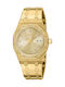 Roberto Cavalli Womens Watch Battery with Gold Metal Bracelet