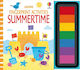 Fingerprint Activities Summertime - Usborne Publishing Ltd - Spiral Bound