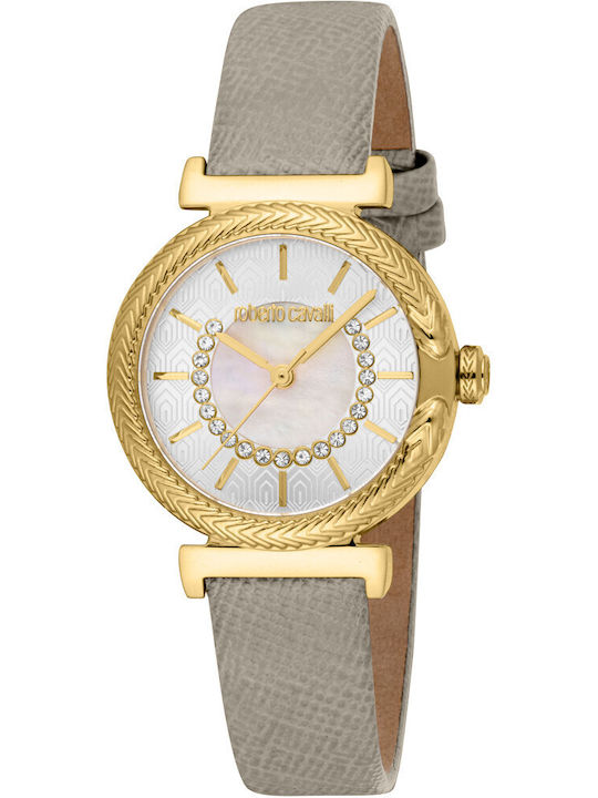 Roberto Cavalli Womens Watch Battery in Gray Color