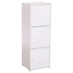 Cabinet Bathroom Column Floor M40xD39xH119cm White