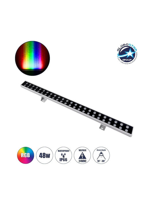 GloboStar Φωτιστικό LED Wall Washer 48W 4x8.5cm GloboStar Φωτιστικό LED Wall Washer 48W 4x8.5cm