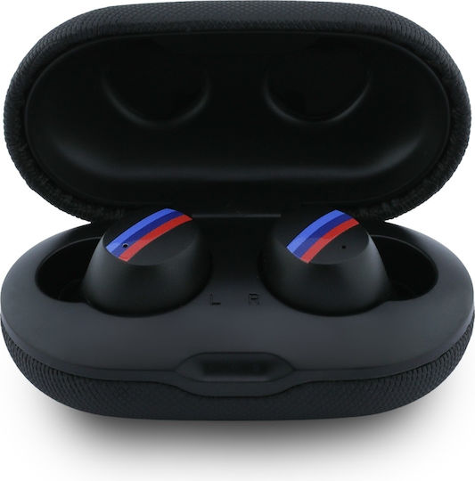 BMW Earbud / In-ear Bluetooth Handsfree Headphones with Sweat Resistance and Charging Case Black
