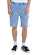 Men's Denim Shorts Light Blue