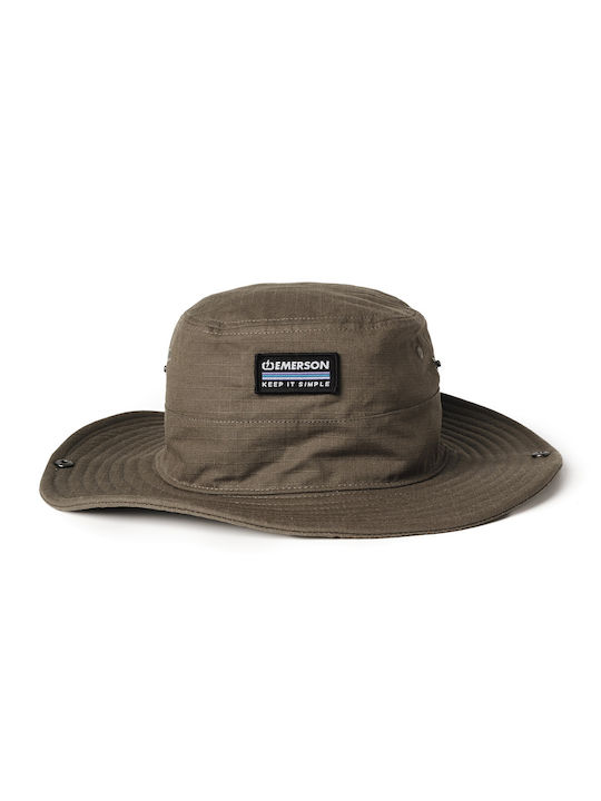 Emerson Fabric Men's Hat Safari Style Green