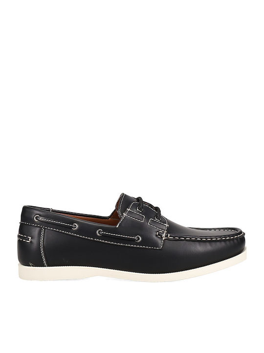 Ανδρικά Boat Shoes σε Μαύρο Χρώμα