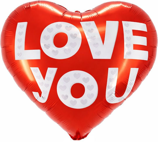 18" Heart Balloon I Love You Sign