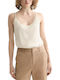 Women's Sleeveless Blouse Off White