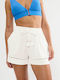 Triumph Women's Beach Shorts Silk White