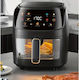 Heißluftfritteuse 8lt Schwarz FOX500044