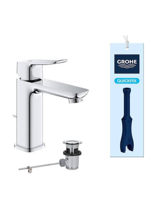 Grohe Αναμεικτική Μπαταρία Νιπτήρα Ψηλή Ασημί