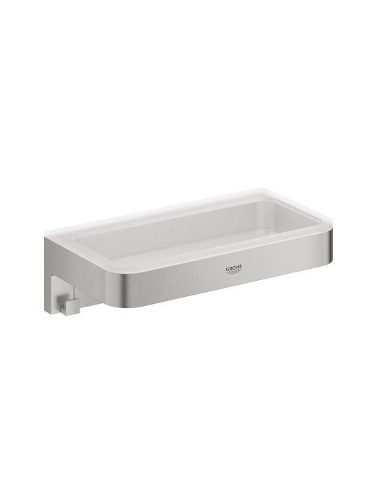 Grohe Wandmontierte Seifenschale Grau