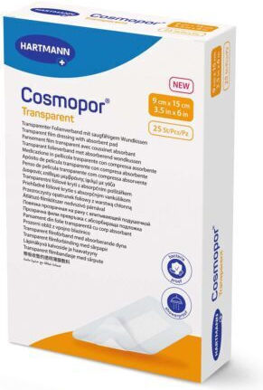 Hartmann Cosmopor Transparent Adhesive Dressings 5 Pieces