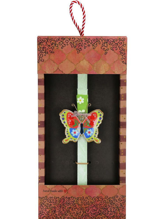 Osterkerze Schmetterling Runde Schmetterling Fl...