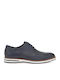 Leather Men's Casual Shoes Blue