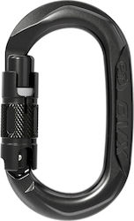 Climbing Technology Karabiner Ovx Alum Triplex Gate Schwarz Schwarz