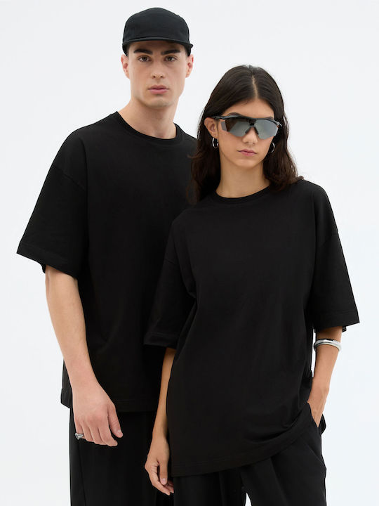 Herrenbluse Kurzarm Schwarz