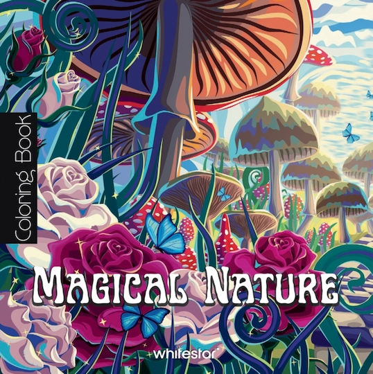 Magical Nature Colouring Book White Star Paperback Softback