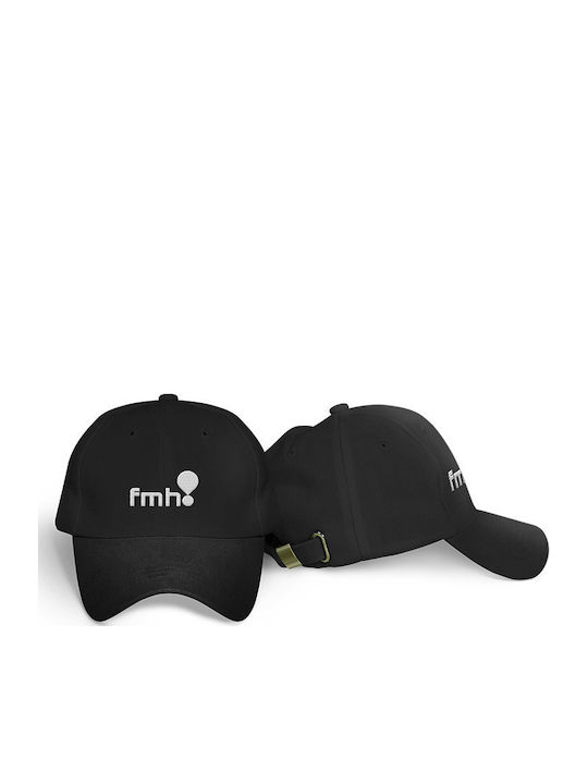 Fmh Sports Καπέλο Jockey Μαύρο