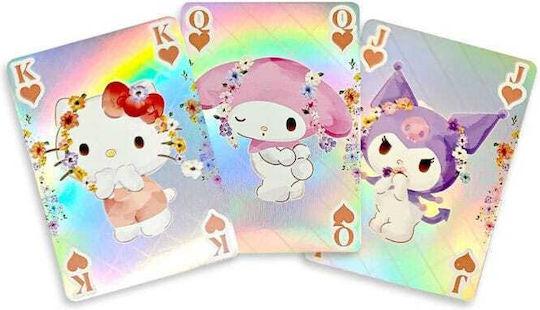 Sanrio Playing Cards Hello Kitty & Friends Holographic