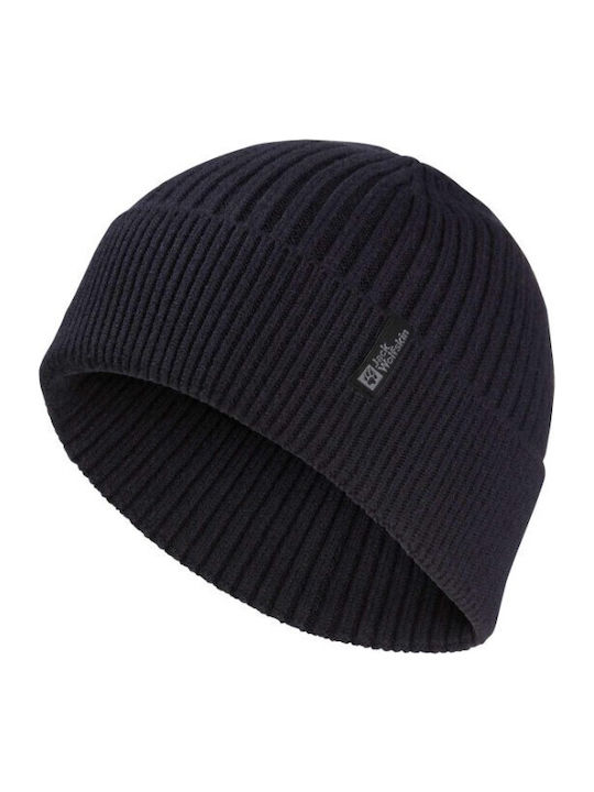 Beanie Unisex Σκούφος Πλεκτός σε Μπλε χρώμα