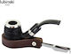Lubinski Brown Leather Pipe Stand Tools 14003-br