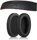 Planetink Hyperx Cloud Ii Iii Stinger Core Earpads Headband Set 3 Pieces Black Pu Spare Earpads Gaming Headphones Hyperx Cloud Ii Cloud Iii Flight Alpha Stinger Core Pl-hyperx-3pcs-bkpu