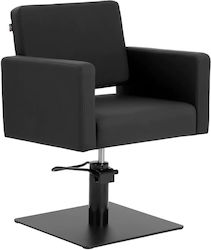 Gabbiano Friseursalon- und Spa-Stuhl Schwarz mit höhenverstellbarer Funktion