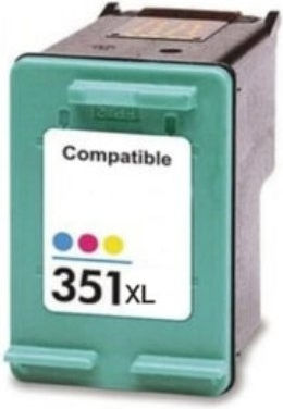 Compatible Inkjet Printer Cartridge HP 351XL 480 Pages Multiple (Color) 1 Piece