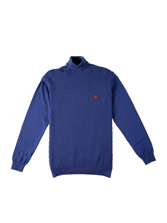 Blauer Pullover