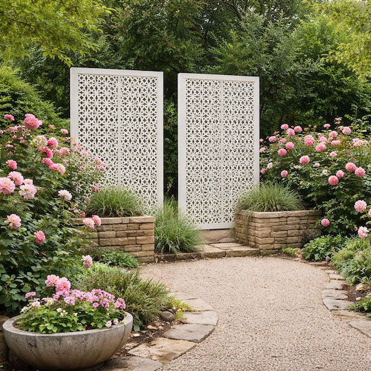 Garden Pergola from Metallic in Black Colour 180x90x90cm